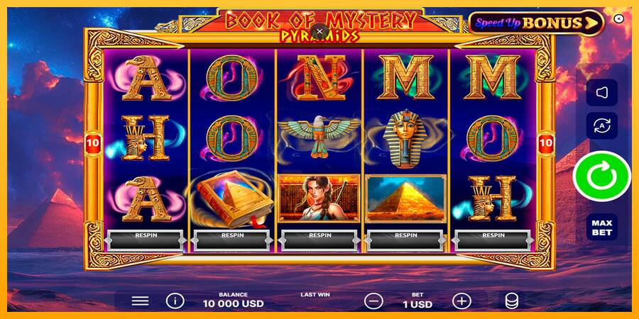 Book of Mystery Pyramids gaming machine for money, picture 1