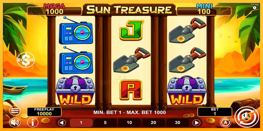 Sun Treasure Hold & Win gaming machine for money, picture 2