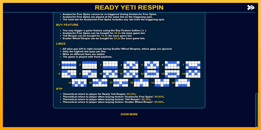 Ready Yeti Respin gaming machine for money, picture 7