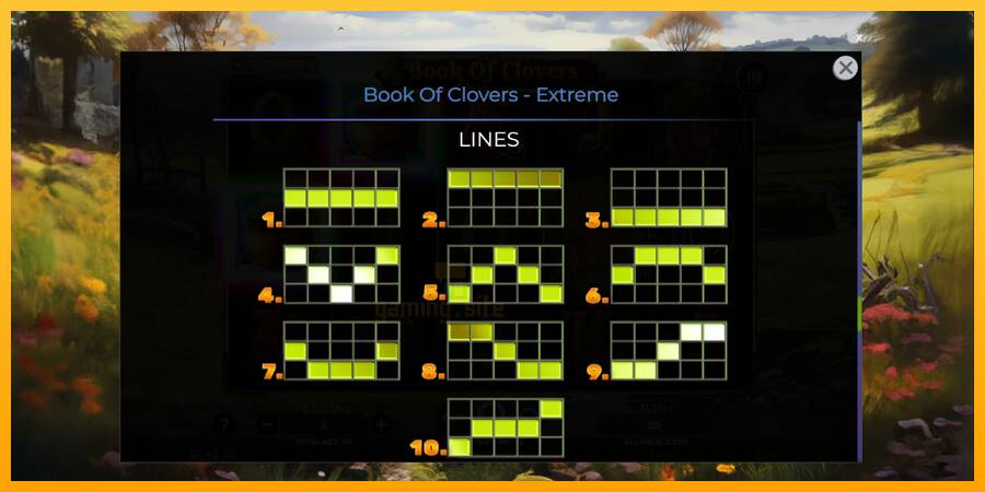 Book of Clovers - Extreme gaming machine for money, picture 7