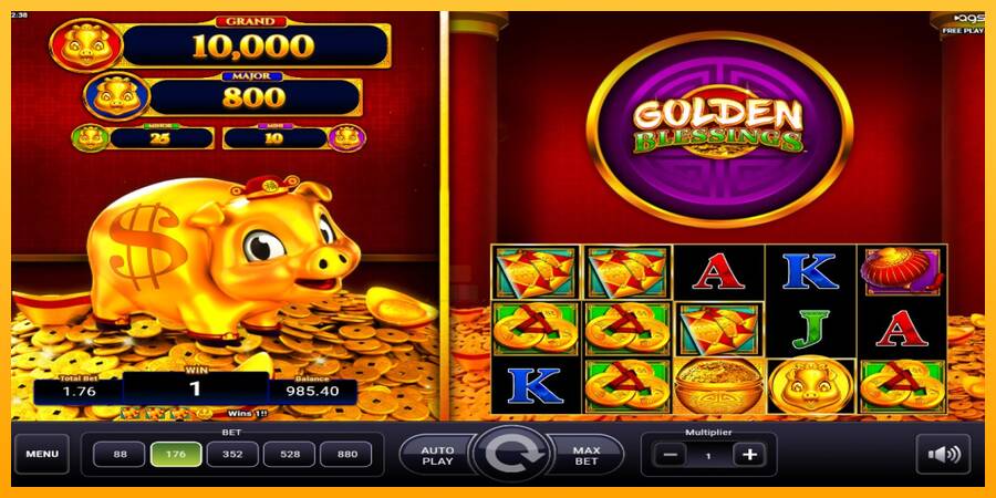 Golden Blessings gaming machine for money, picture 4