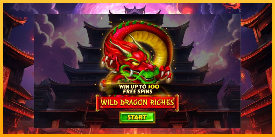 Wild Dragon Riches gaming machine for money, picture 1