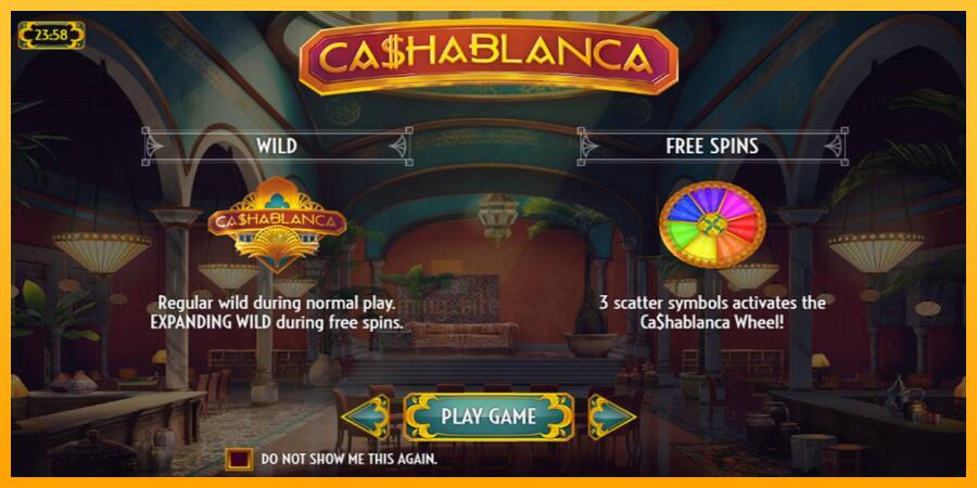 Cashablanca gaming machine for money, picture 1