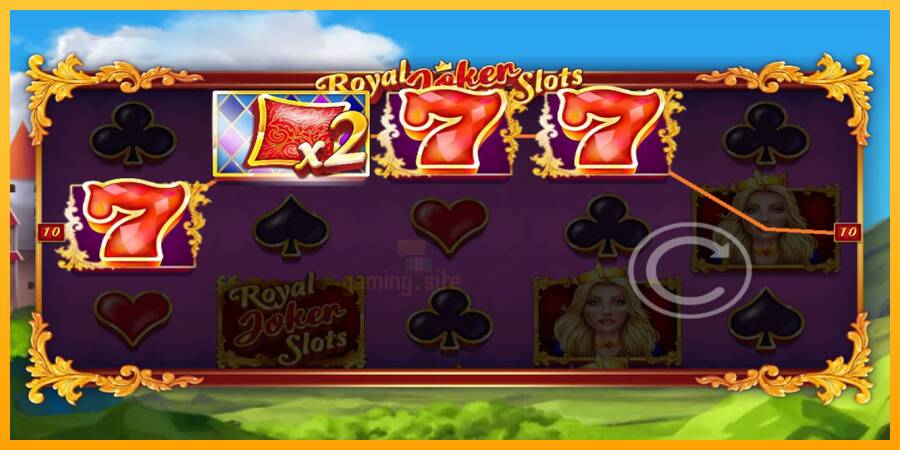 Royal Joker Slots gaming machine for money, picture 2