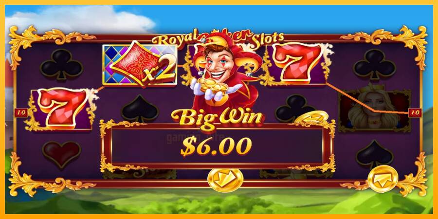 Royal Joker Slots gaming machine for money, picture 3