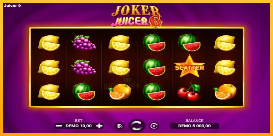 Joker Juicer 6 gaming machine for money, picture 2