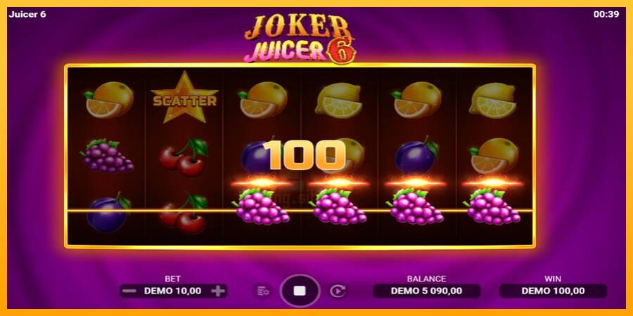 Joker Juicer 6 gaming machine for money, picture 3