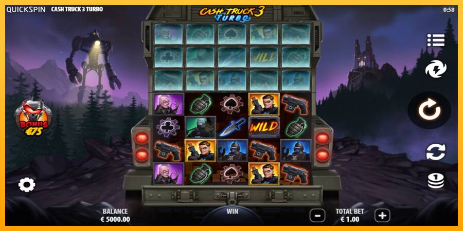 Cash Truck 3 Turbo gaming machine for money, picture 2