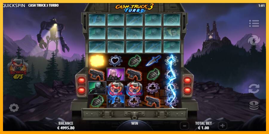 Cash Truck 3 Turbo gaming machine for money, picture 4