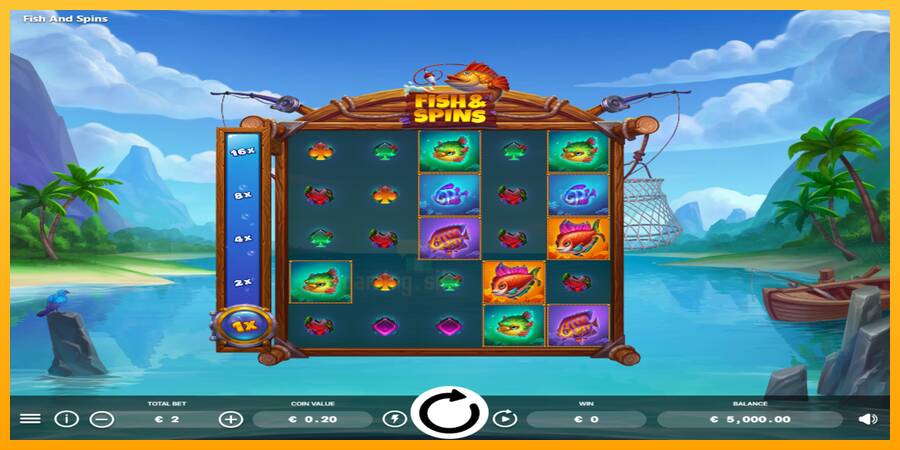 Fish & Spins gaming machine for money, picture 2