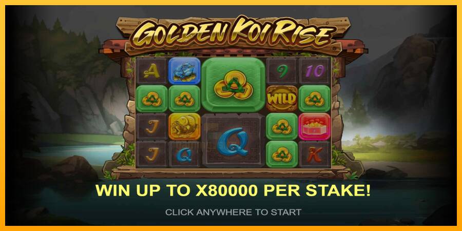 Golden Koi Rise gaming machine for money, picture 1