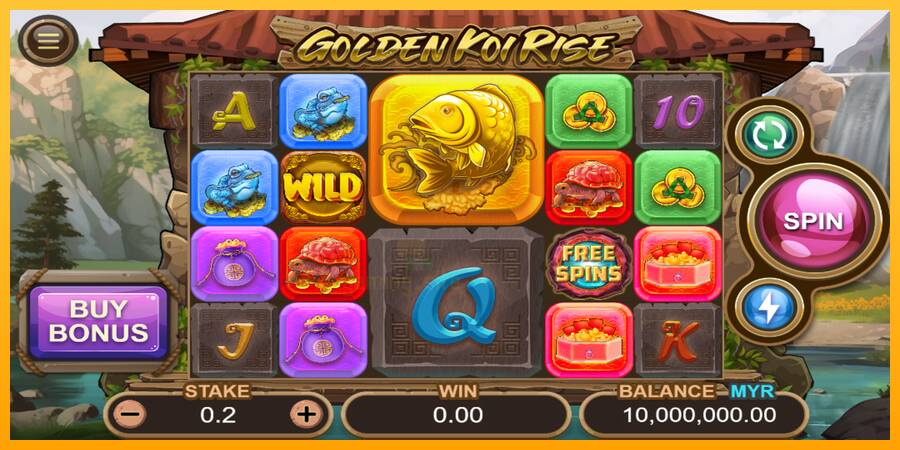 Golden Koi Rise gaming machine for money, picture 2