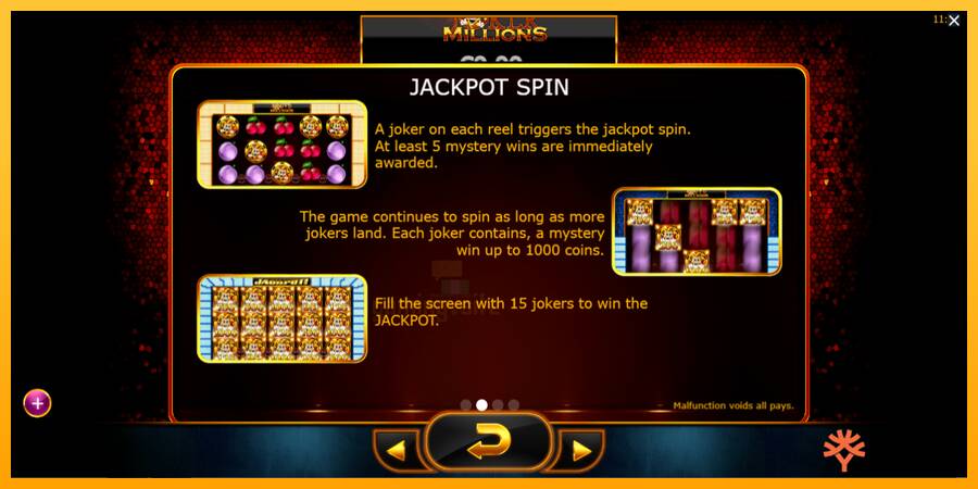 Joker Millions gaming machine for money, picture 6