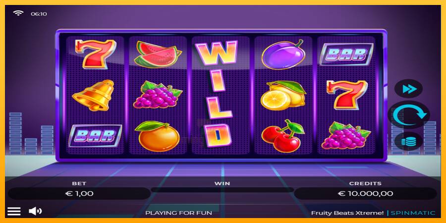 Fruity Beats Xtreme gaming machine for money, picture 1