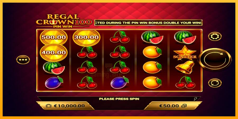 Regal Crown 100 gaming machine for money, picture 2