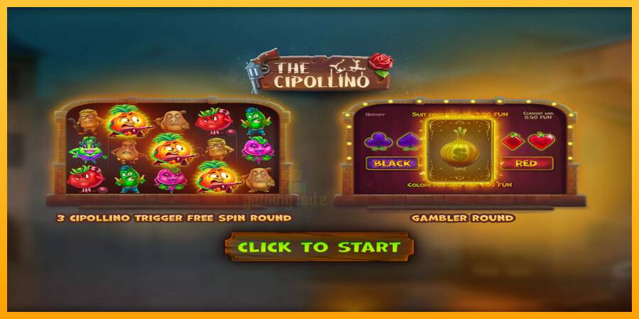 The Cipollino gaming machine for money, picture 1