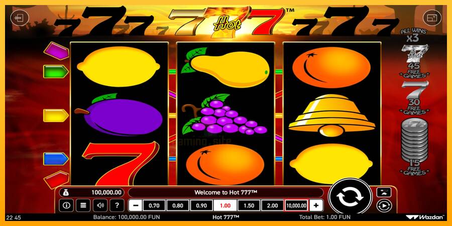 Hot 777 gaming machine for money, picture 1