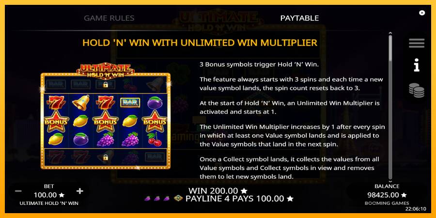 Ultimate Hold N Win gaming machine for money, picture 5