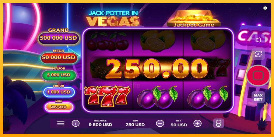 Jack Potter in Vegas gaming machine for money, picture 3