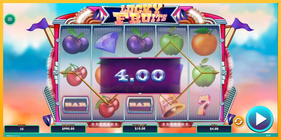 Lucky Fruits gaming machine for money, picture 3