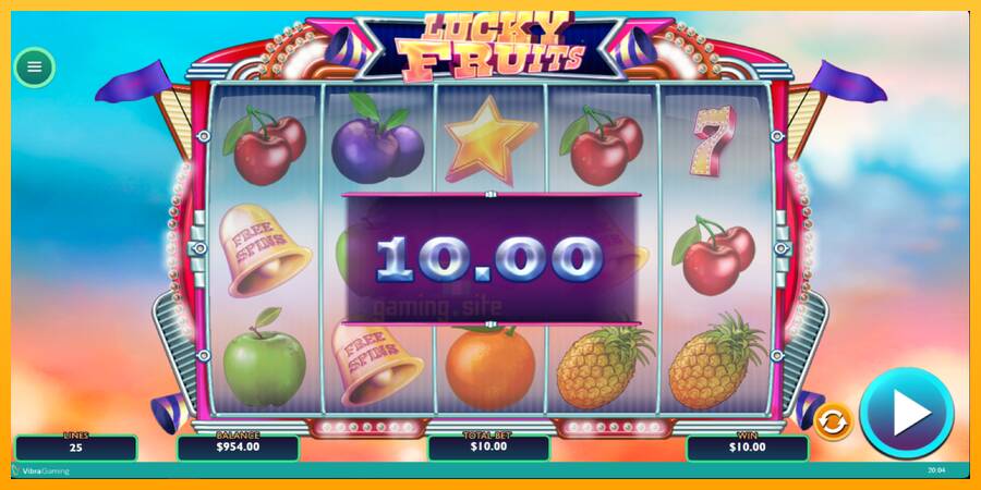 Lucky Fruits gaming machine for money, picture 4