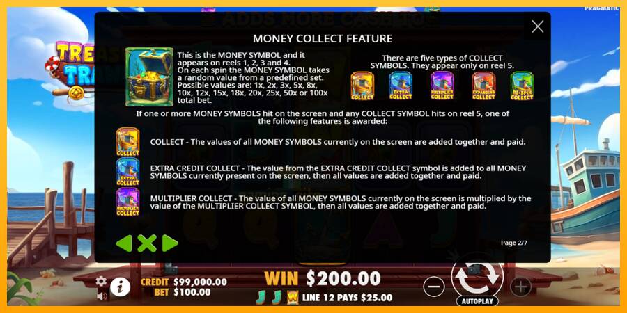 Treasure Trawler gaming machine for money, picture 6