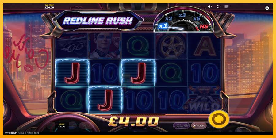 Redline Rush gaming machine for money, picture 4