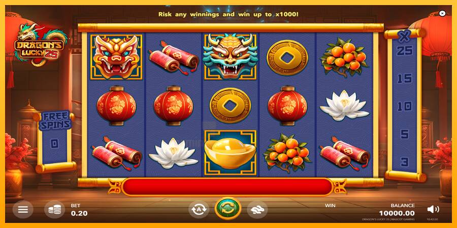 Dragons Lucky 25 gaming machine for money, picture 2