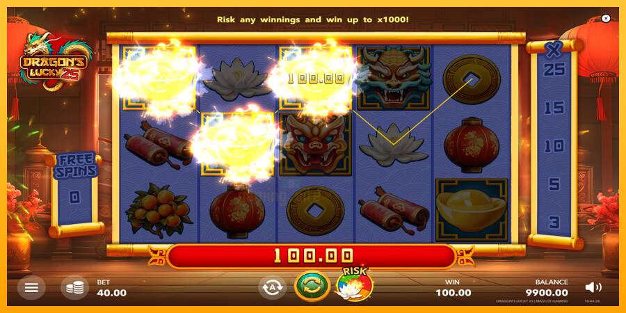 Dragons Lucky 25 gaming machine for money, picture 4