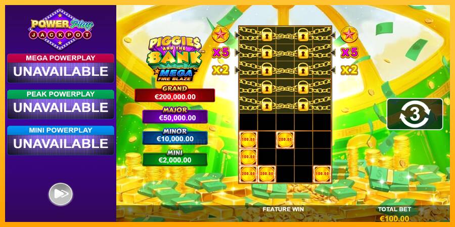 Piggies and the Bank PowerPlay Jackpot gaming machine for money, picture 4