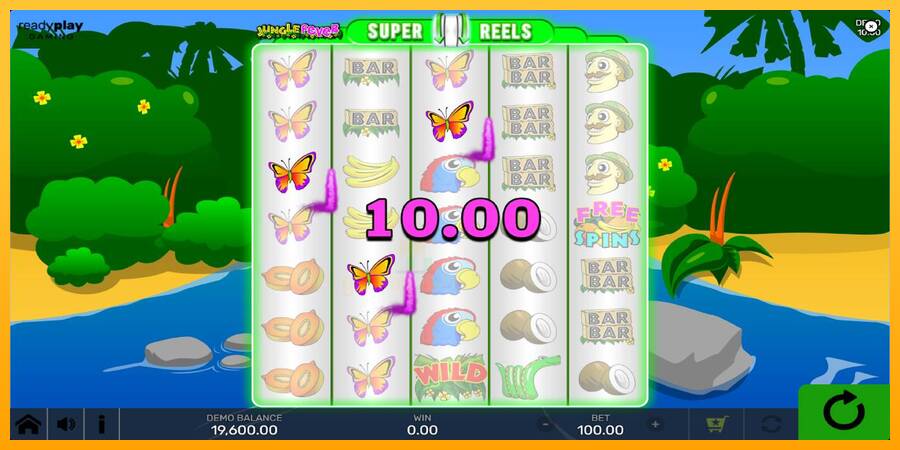 Jungle Fever Super Reels gaming machine for money, picture 3