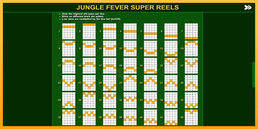 Jungle Fever Super Reels gaming machine for money, picture 7