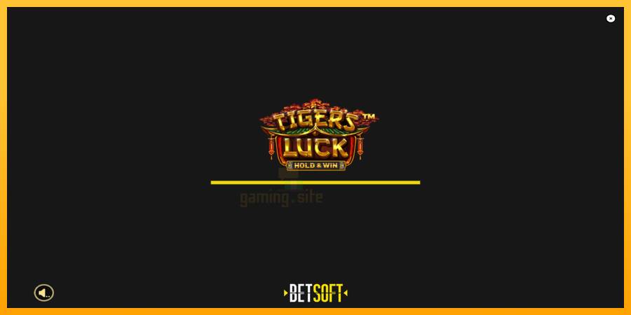 Tigers Luck gaming machine for money, picture 1