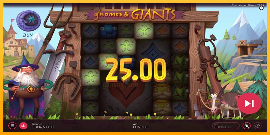 Gnomes & Giants gaming machine for money, picture 3