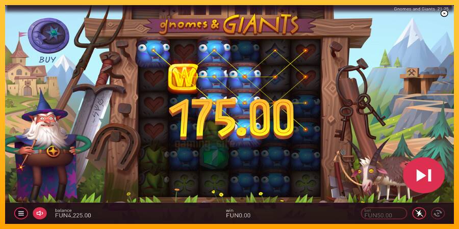 Gnomes & Giants gaming machine for money, picture 4