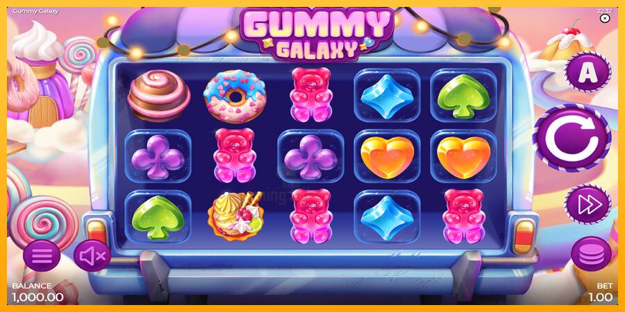 Gummy Galaxy gaming machine for money, picture 2