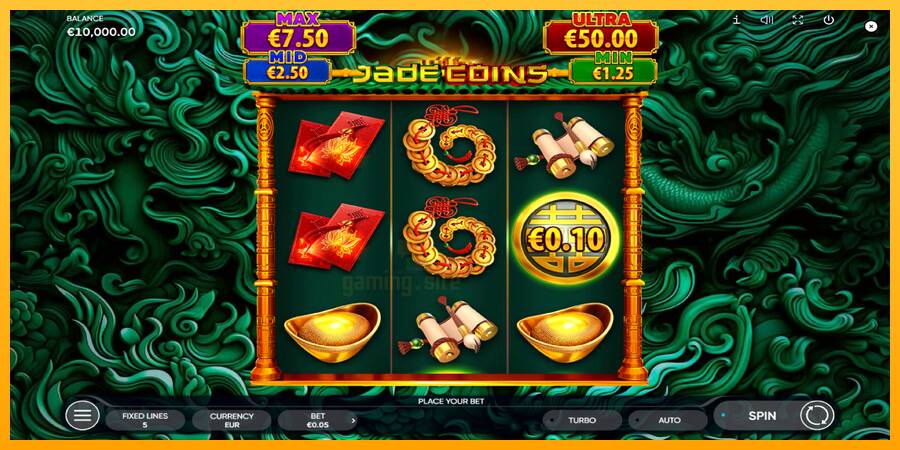 Jade Coins gaming machine for money, picture 1