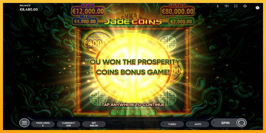 Jade Coins gaming machine for money, picture 2