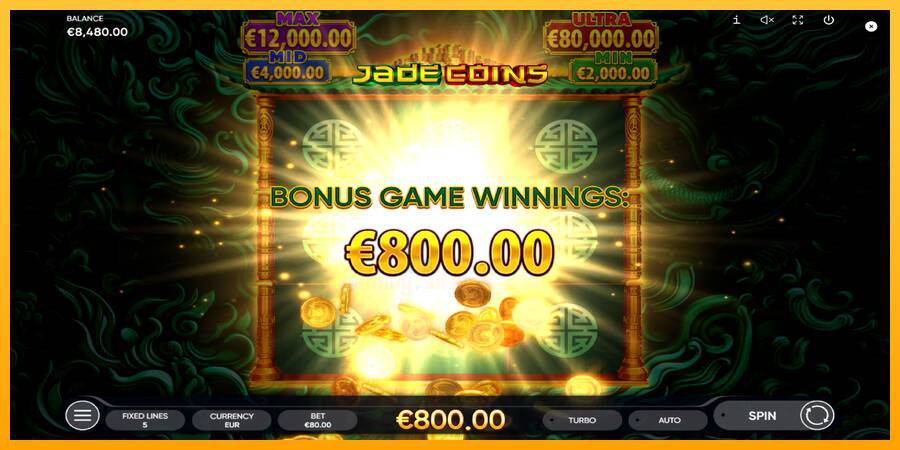 Jade Coins gaming machine for money, picture 3