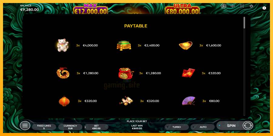 Jade Coins gaming machine for money, picture 5