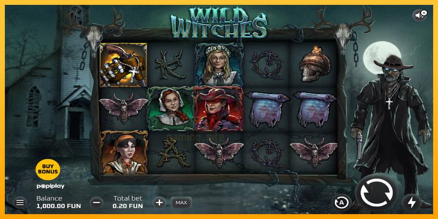 Wild Witches gaming machine for money, picture 2