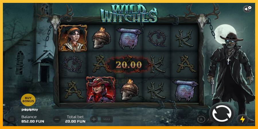 Wild Witches gaming machine for money, picture 3