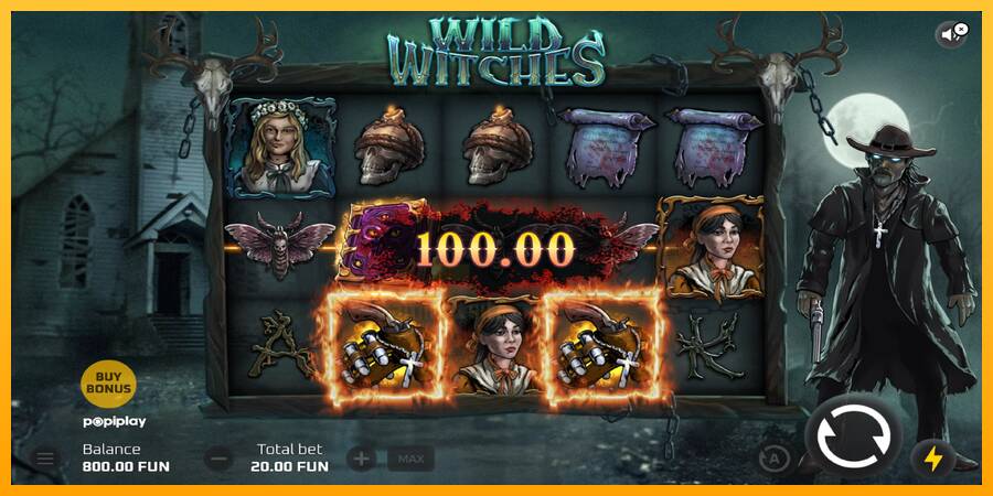 Wild Witches gaming machine for money, picture 4