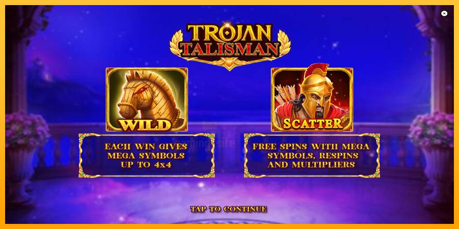 Trojan Talisman gaming machine for money, picture 1