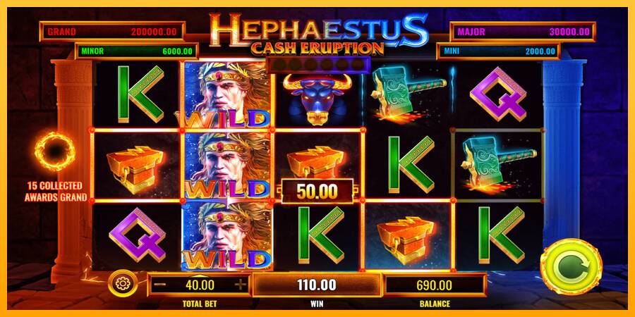 Cash Eruption Hephaestus gaming machine for money, picture 4