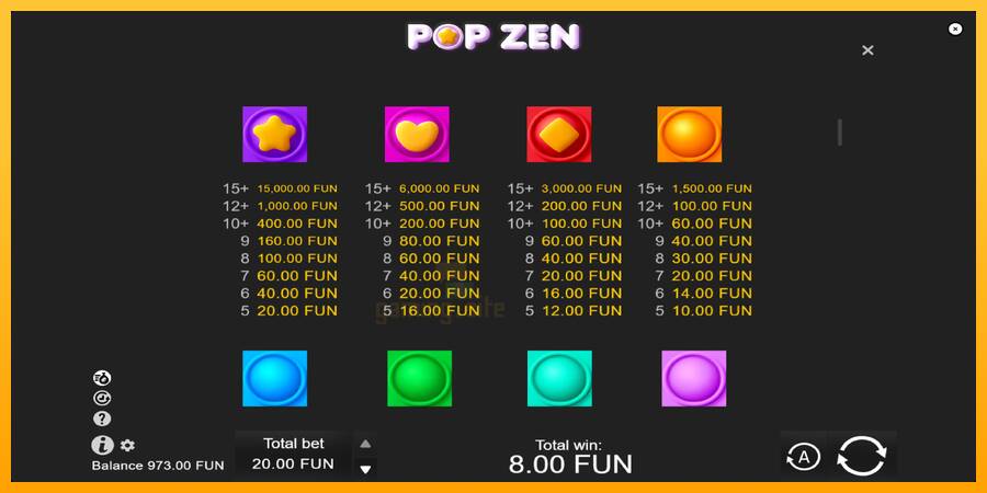 Pop Zen gaming machine for money, picture 6