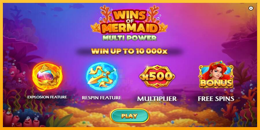 Wins of Mermaid Multi Power gaming machine for money, picture 1