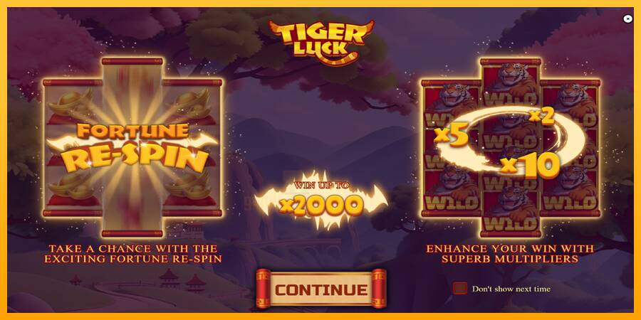 Tiger Luck gaming machine for money, picture 1