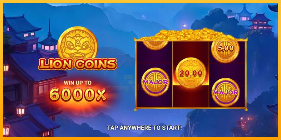 Lion Coins gaming machine for money, picture 1