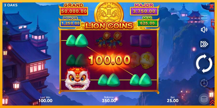 Lion Coins gaming machine for money, picture 3